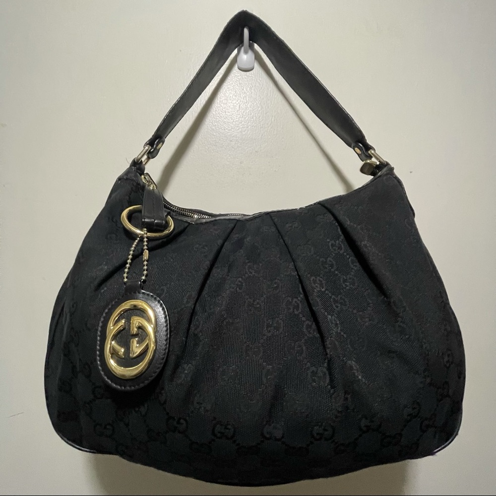 Gucci Monogram Sukey Hobo